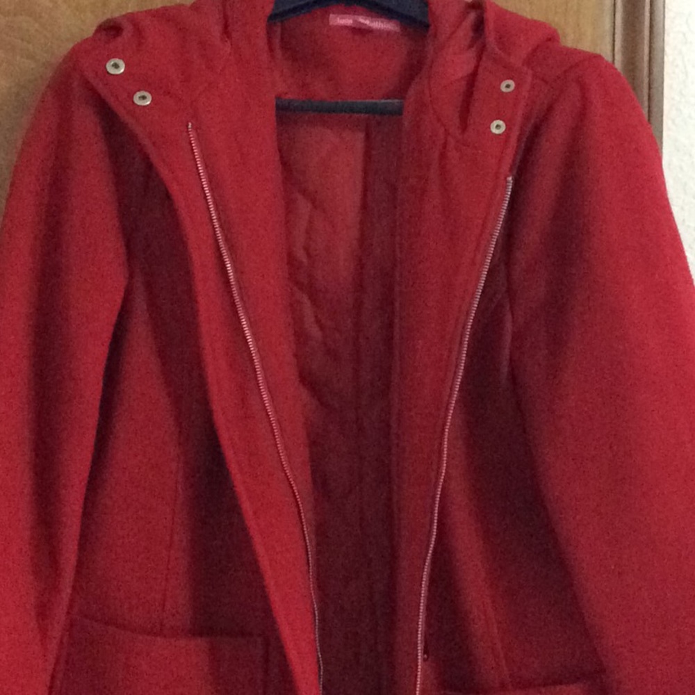 New...Medium Length, Toggle, Wool Blend Coat - image 2